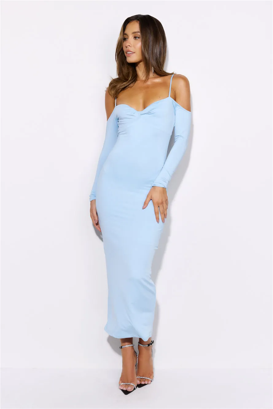 Her Muse Midi Dress Blue sold by Hello Molly product image thumbnail 3