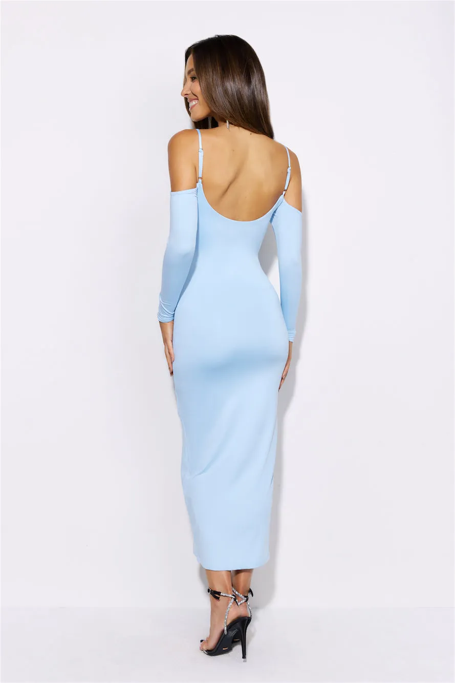Her Muse Midi Dress Blue sold by Hello Molly product image thumbnail 4