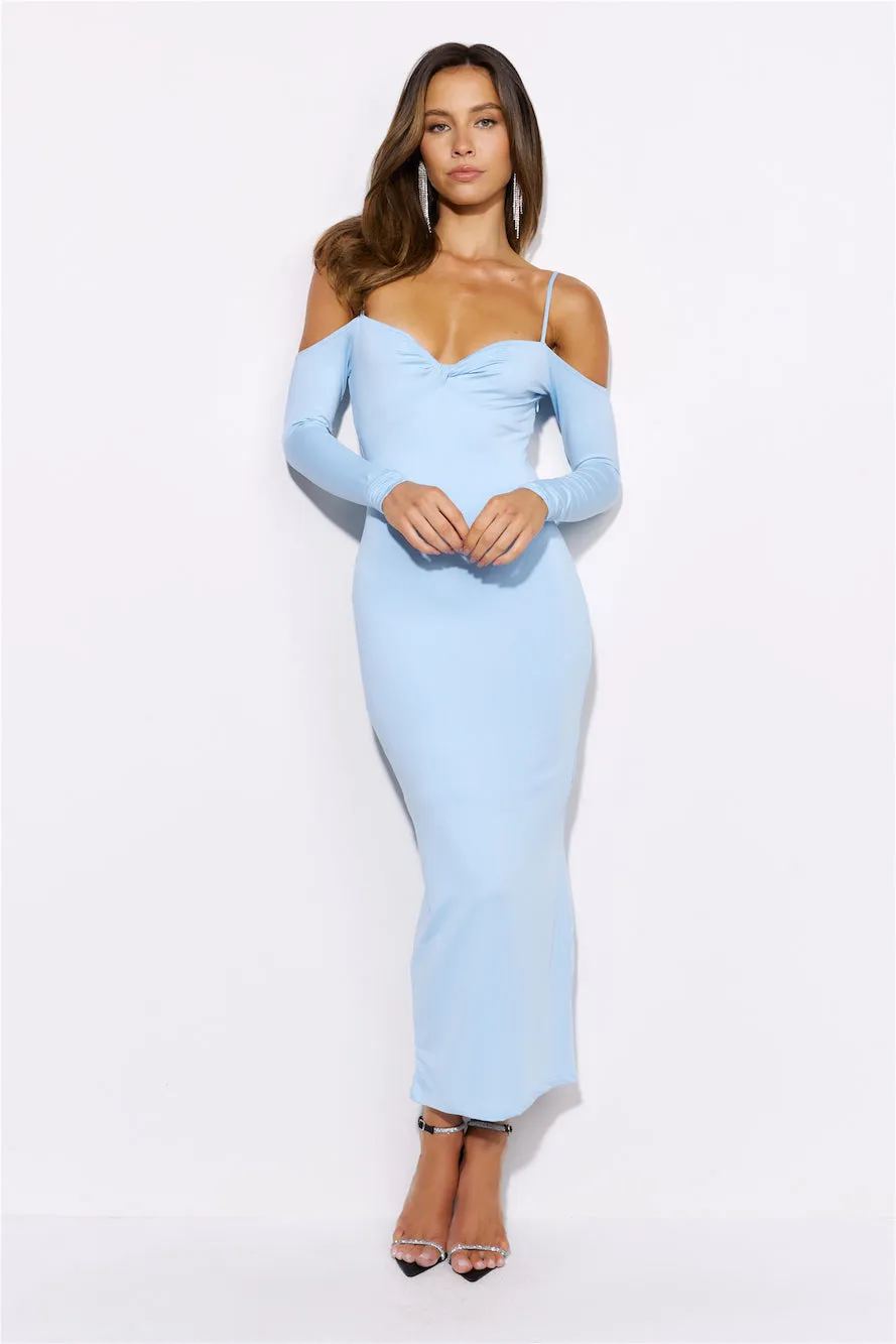 Her Muse Midi Dress Blue sold by Hello Molly