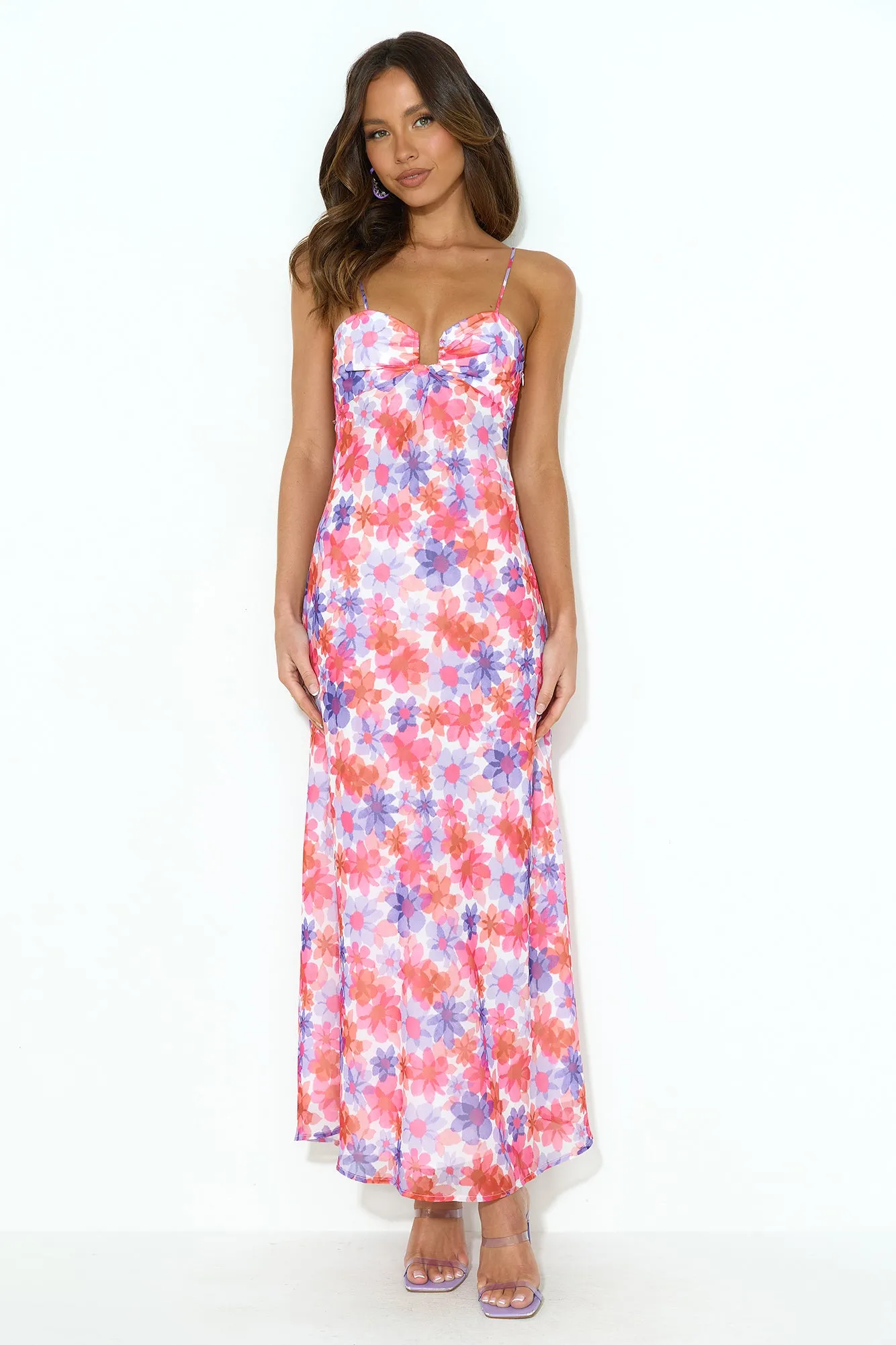 Let's Love Maxi Dress Pink sold by Hello Molly