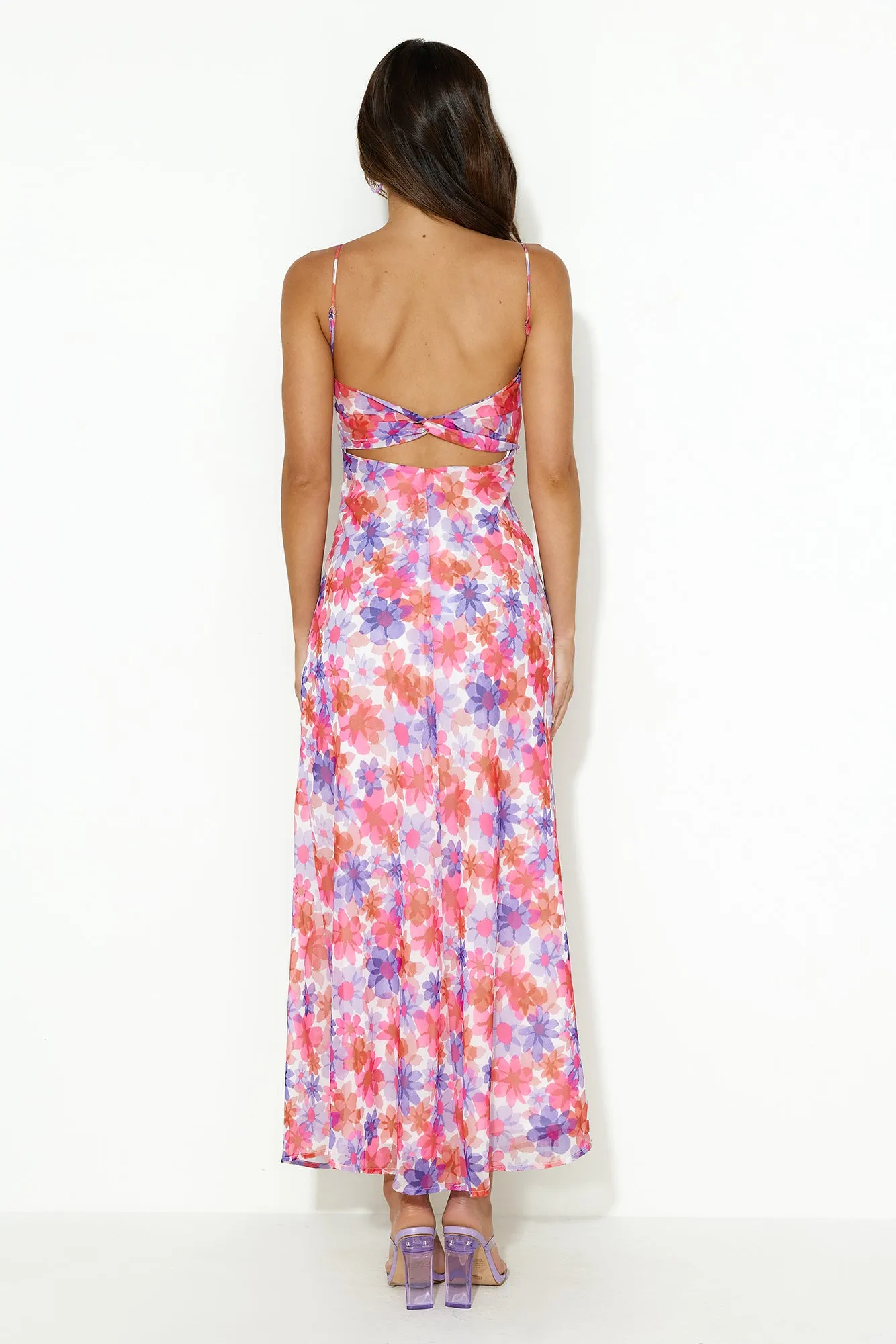 Let's Love Maxi Dress Pink sold by Hello Molly product image thumbnail 5