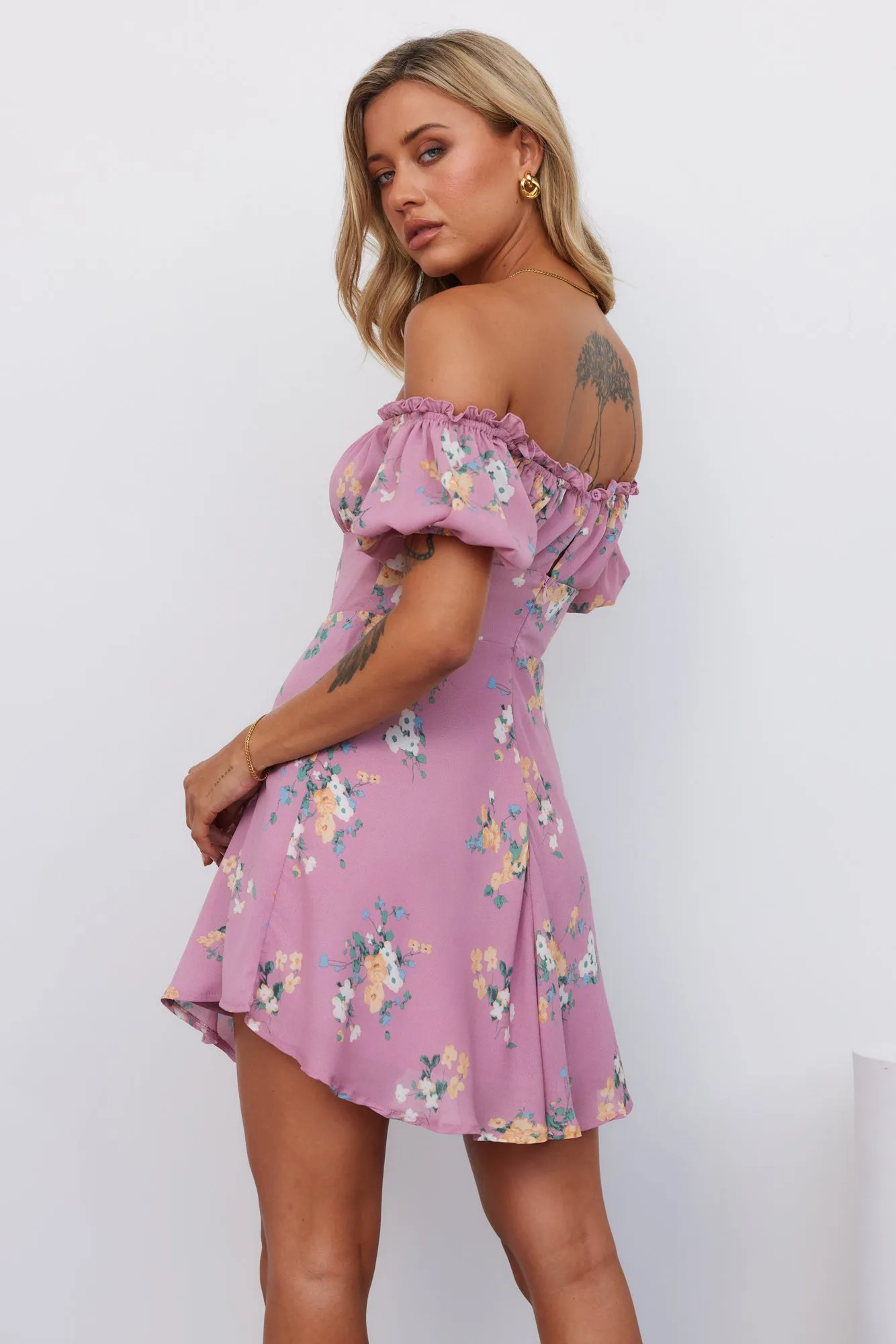 Rosy Renaissance Dress Floral sold by Hello Molly product image thumbnail 5