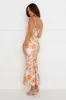 Music To Me Maxi Dress Orange sold by Hello Molly
