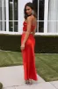 Cool Spritz Midi Skirt Red sold by Hello Molly
