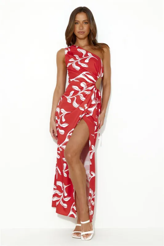 Beach Club Approved Maxi Dress Red sold by Hello Molly