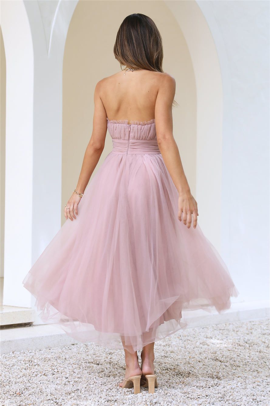 VIP Mood Midi Dress Pink sold by Hello Molly product image thumbnail 5