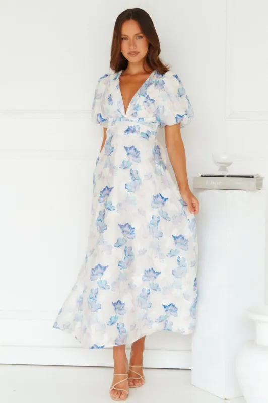 One To Love Maxi Dress Blue sold by Hello Molly