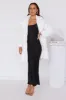 Wintertime Love Faux Fur Coat White sold by Hello Molly