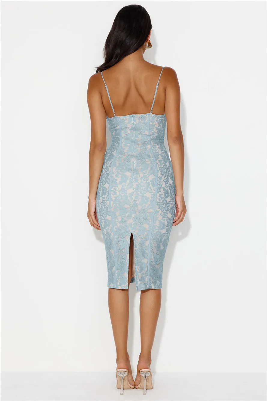 Evening Class Midi Dress Blue sold by Hello Molly product image thumbnail 5