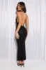 Shine Your Soul Sequin Maxi Dress Black sold by Hello Molly