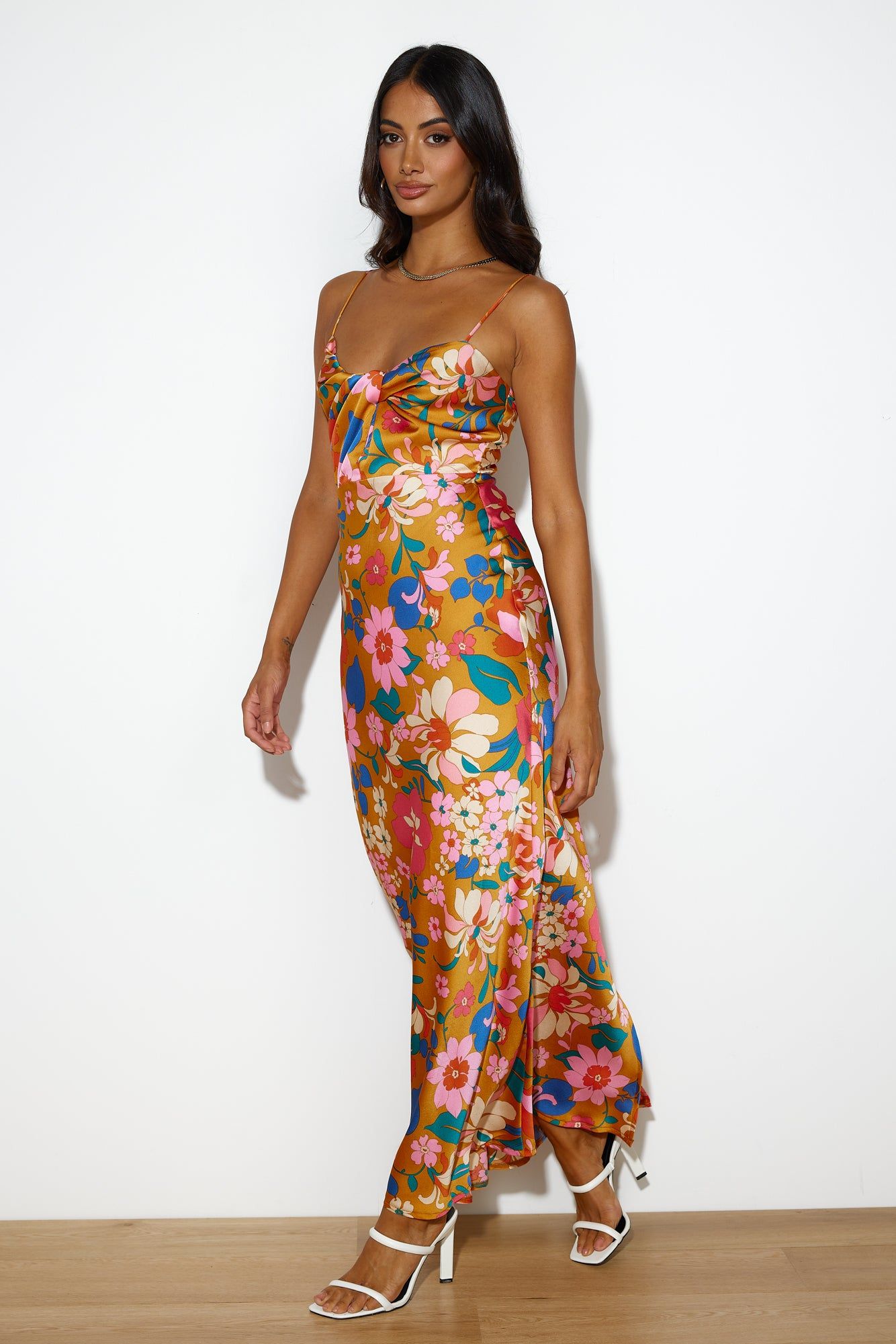 Intriguing Girl Maxi Dress Orange sold by Hello Molly product image thumbnail 3