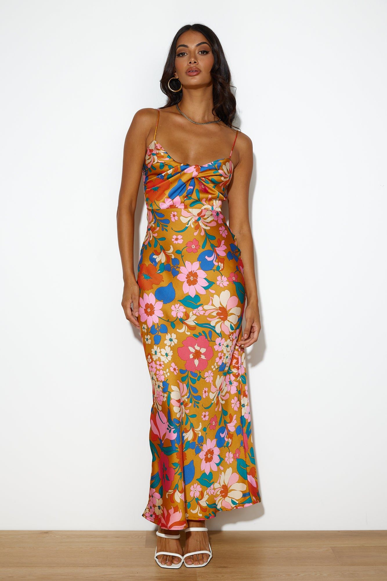 Intriguing Girl Maxi Dress Orange sold by Hello Molly