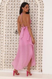 Season To Bloom Maxi Dress Pink sold by Hello Molly