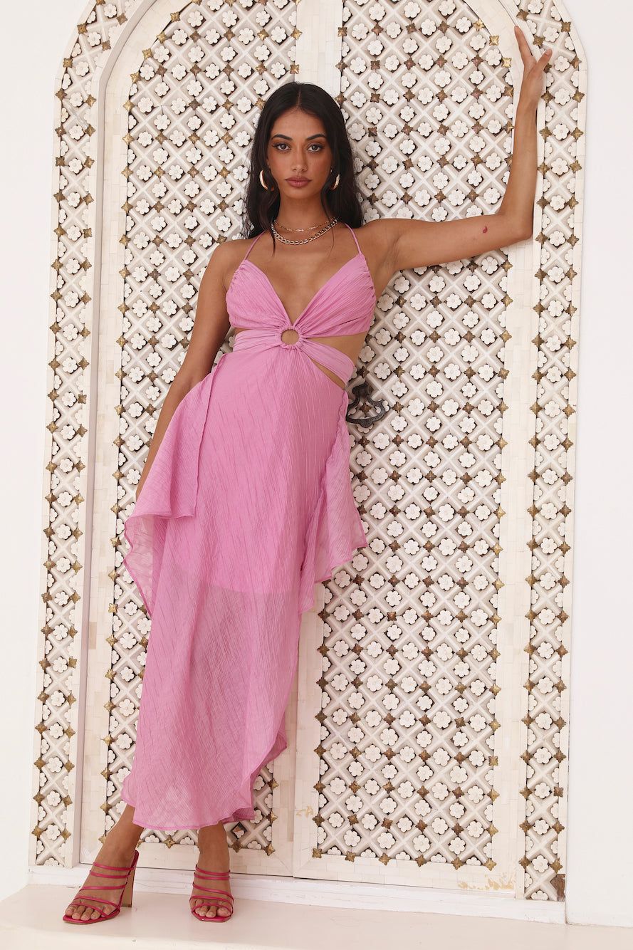 Season To Bloom Maxi Dress Pink sold by Hello Molly product image thumbnail 3