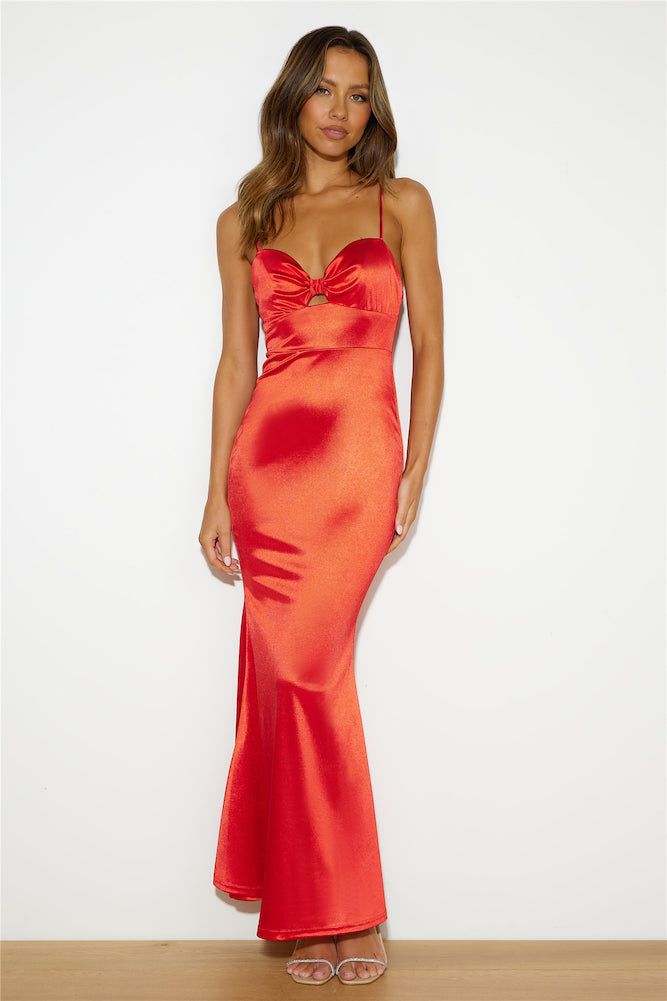 VIP Entrance Maxi Dress Red sold by Hello Molly product image thumbnail 4