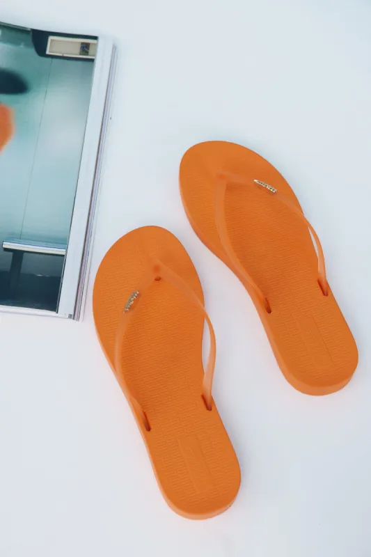 MELISSA Sun Venice Flip Flops Orange sold by Hello Molly