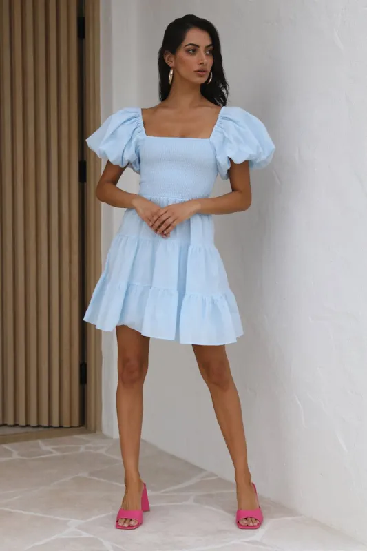 Salty Air Mini Dress Blue sold by Hello Molly