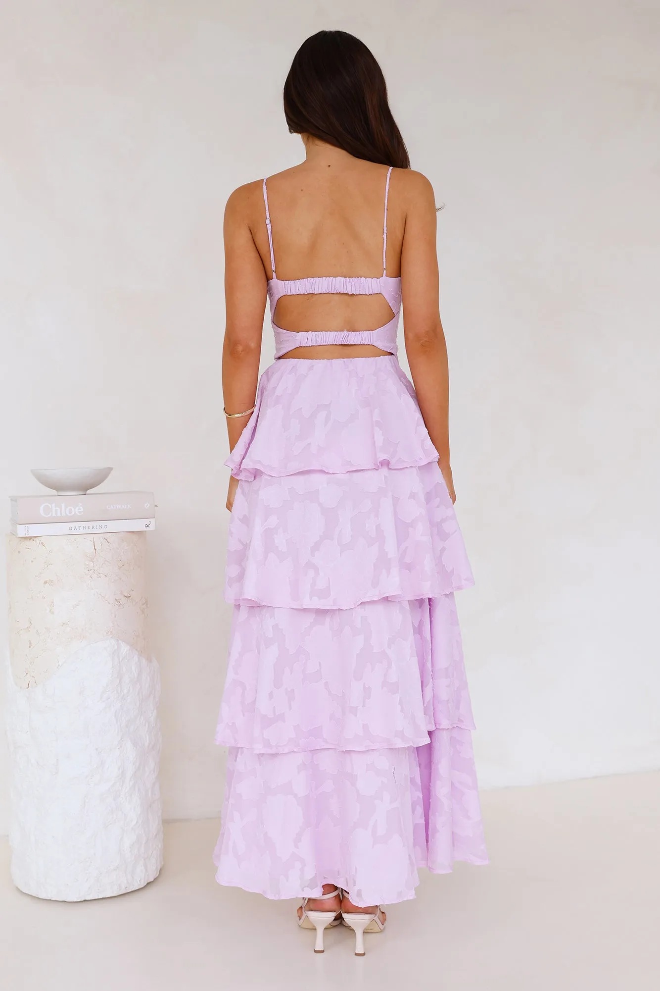 Thriving Now Maxi Dress Lilac sold by Hello Molly product image thumbnail 5