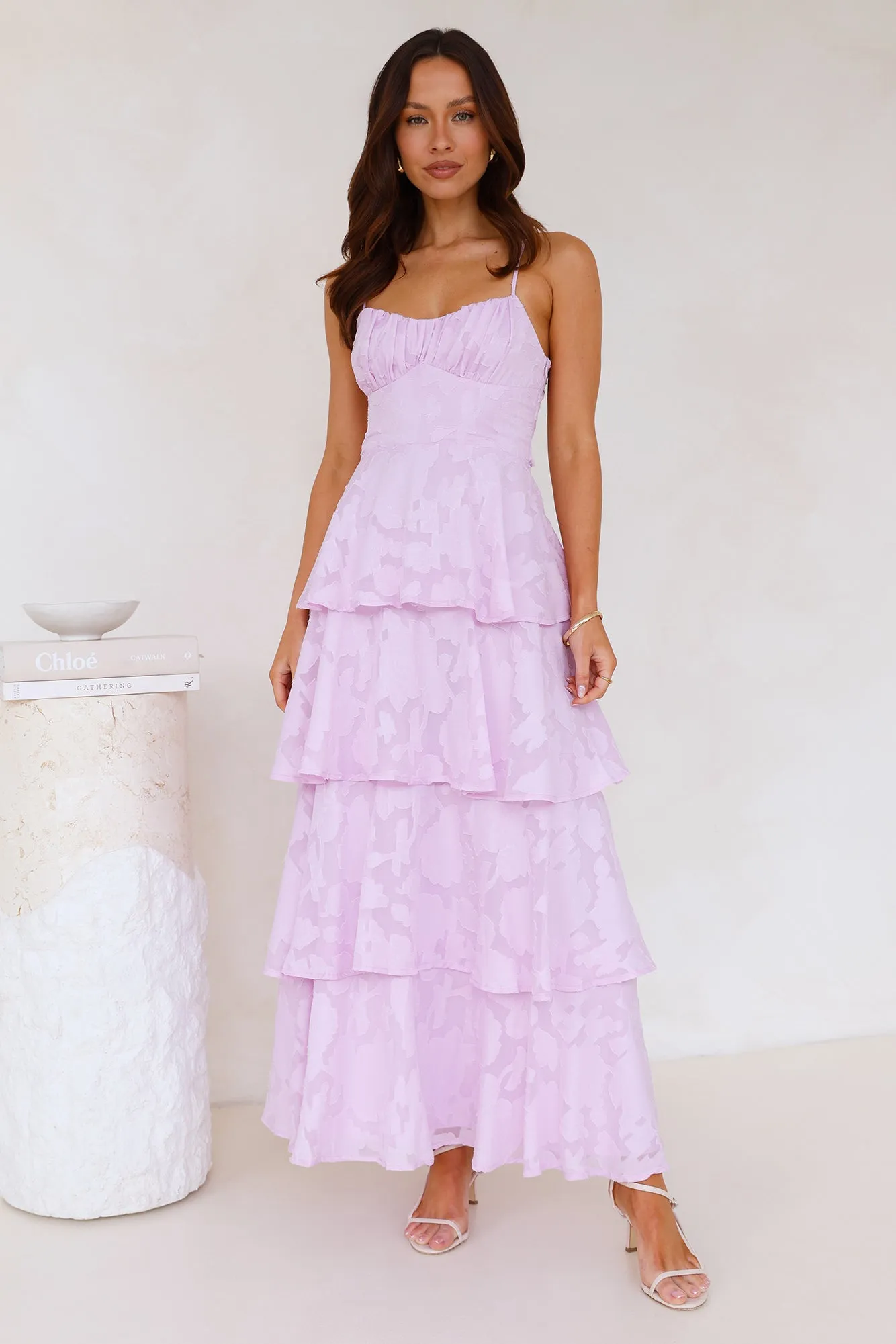 Thriving Now Maxi Dress Lilac sold by Hello Molly product image thumbnail 2