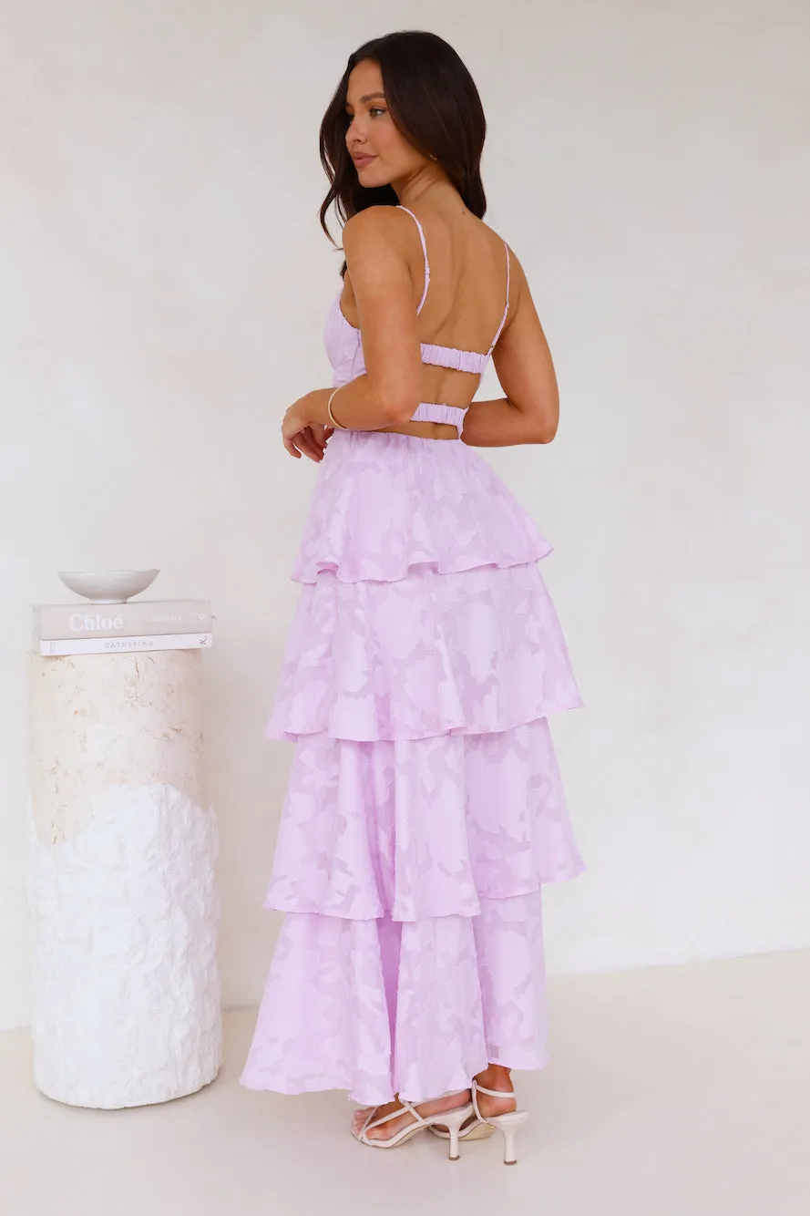 Thriving Now Maxi Dress Lilac sold by Hello Molly product image thumbnail 4