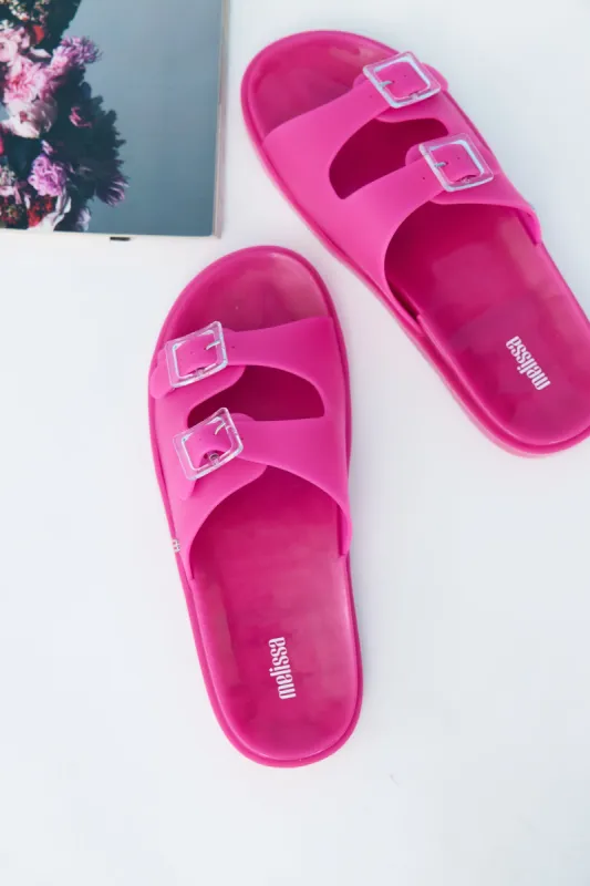 MELISSA Wide Slides Pink sold by Hello Molly