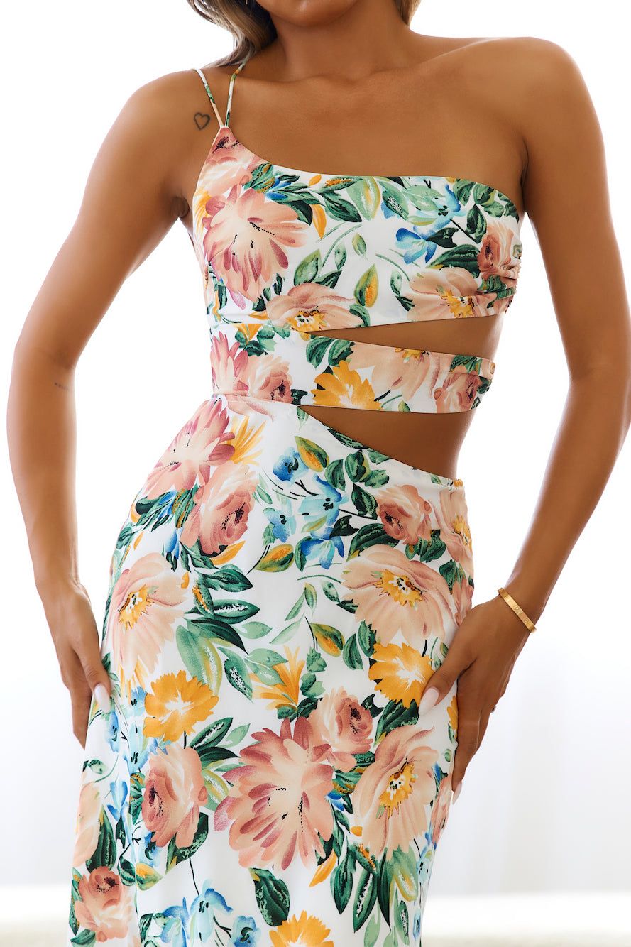 Petalled Heart Maxi Dress Floral sold by Hello Molly product image thumbnail 2
