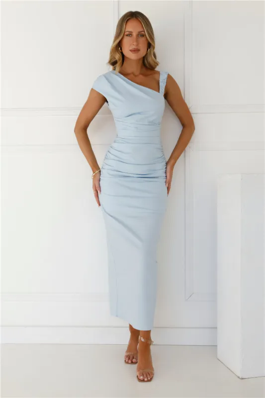 Music Under Moonlight Maxi Dress Blue sold by Hello Molly