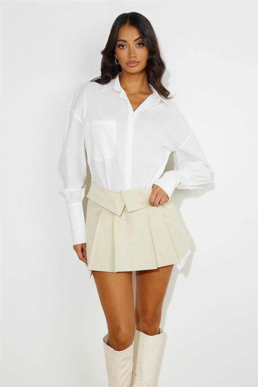 ミニスカート [YOUHEE] COTTON POCKET MINI SKIRTS BEIGE LIONESS Utility Mini Skirt Beige | Parallel