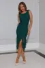 Being Myself Mesh Midi Dress Green sold by Hello Molly