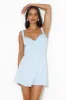 Delicate One Mini Dress Blue sold by Hello Molly