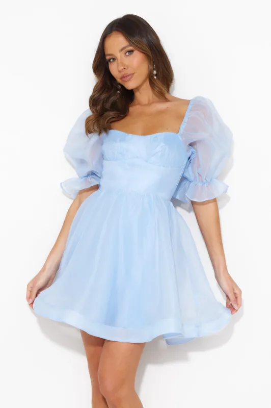 Be A Princess Mini Dress Blue sold by Hello Molly