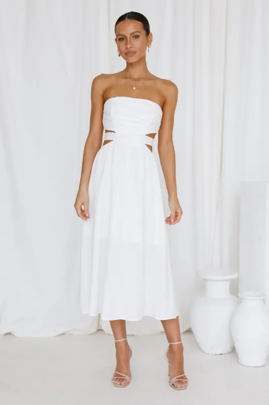 Sublime Lover Maxi Dress White sold by Hello Molly