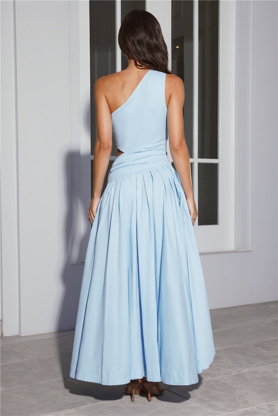 Private Island Time Maxi Dress Light Blue sold by Hello Molly product image thumbnail 5