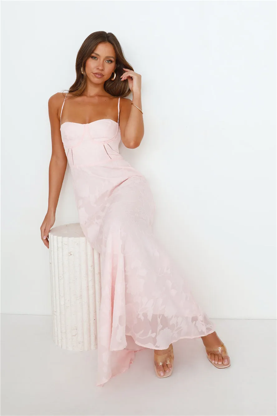 Softest Sand Maxi Dress Pink sold by Hello Molly product image thumbnail 4