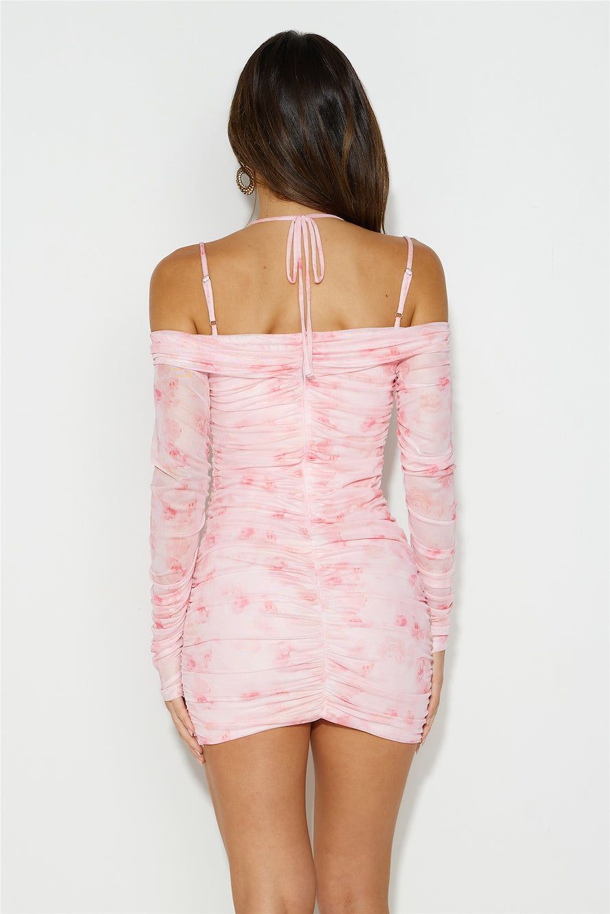 Sunshine Sensations Mini Dress Pink sold by Hello Molly product image thumbnail 4