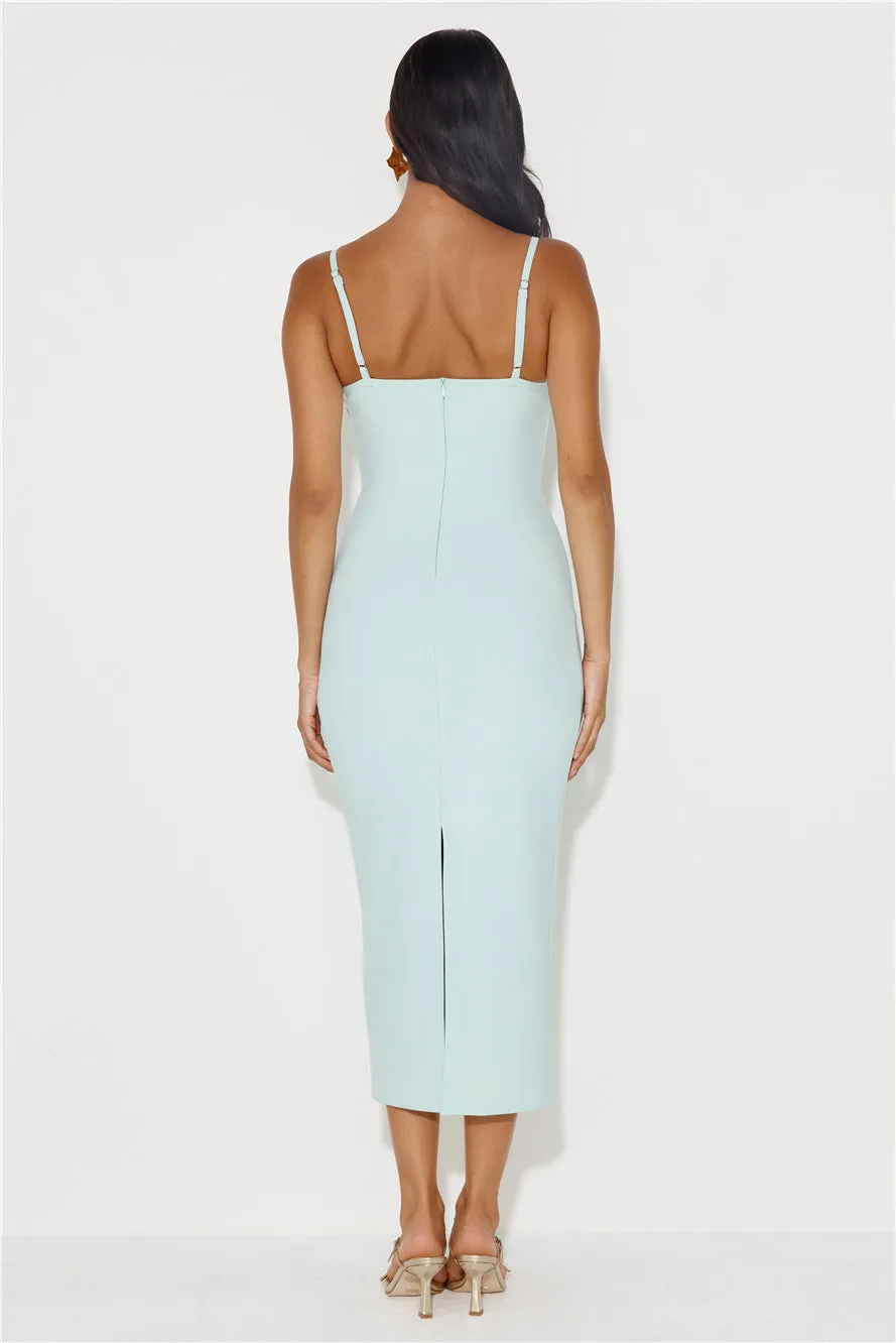 Confident Gal Midi Dress Sage sold by Hello Molly product image thumbnail 4