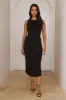 Everyday Fit Midi Dress Black sold by Hello Molly