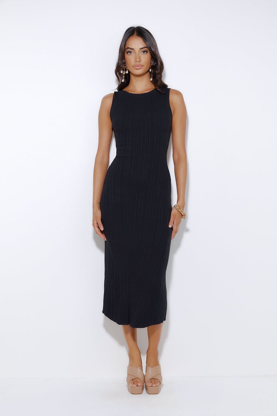 Everyday Fit Maxi Dress Black sold by Hello Molly