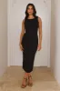 Everyday Fit Midi Dress Black sold by Hello Molly