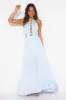 In The Maldives Maxi Dress Blue sold by Hello Molly