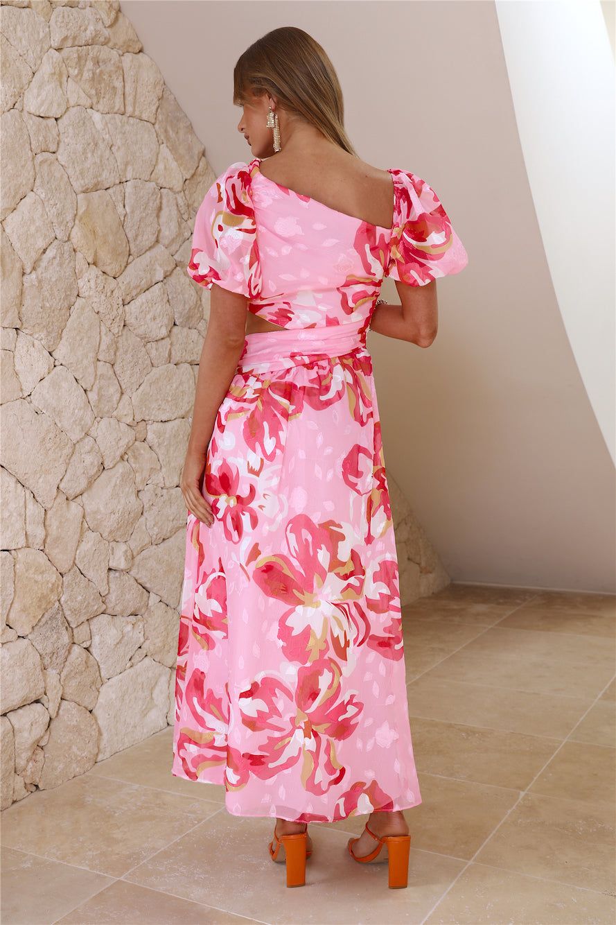 Needing To Be Maxi Dress Pink sold by Hello Molly product image thumbnail 5