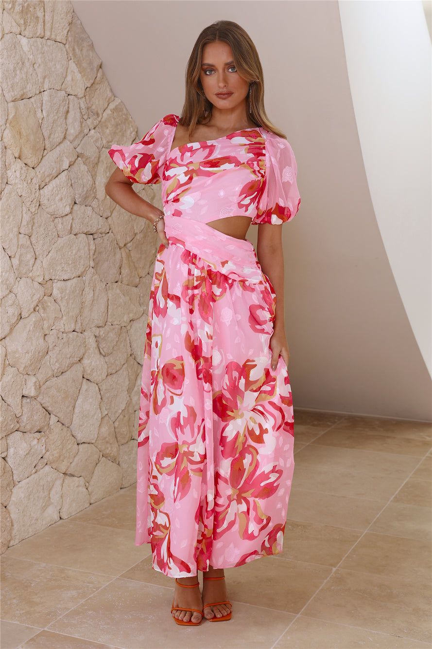 Needing To Be Maxi Dress Pink sold by Hello Molly product image thumbnail 2