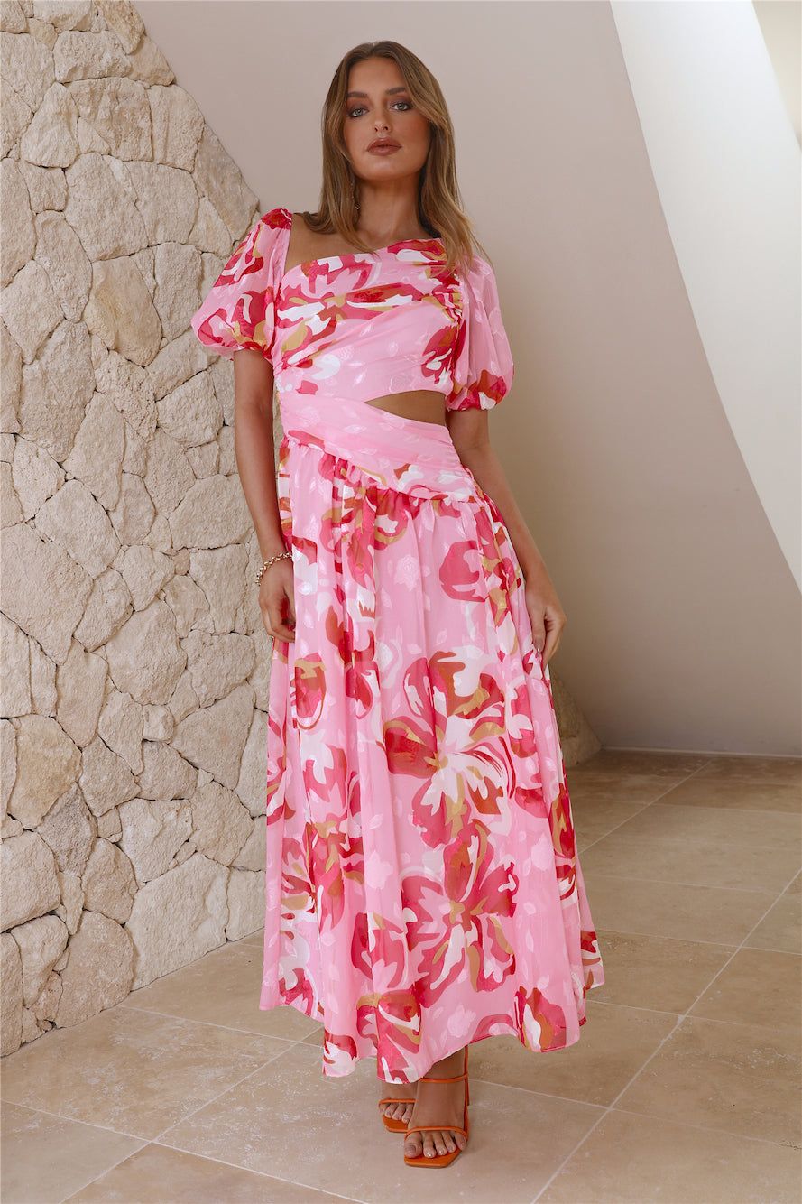 Needing To Be Maxi Dress Pink sold by Hello Molly product image thumbnail 3