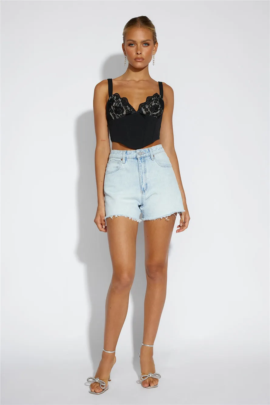 Romantic Lover Crop Top Black sold by Hello Molly