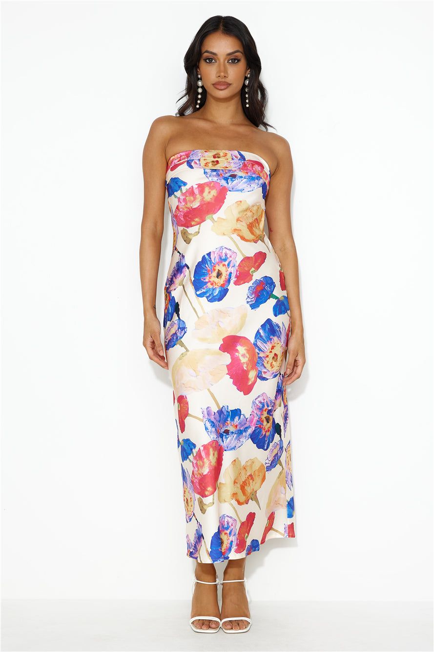 High Beams Maxi Dress Yellow sold by Hello Molly