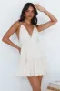 Daytime Delight Mini Dress Cream sold by Hello Molly
