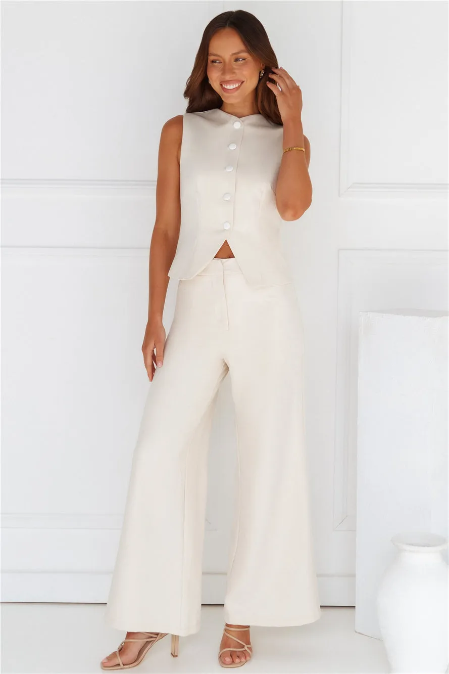 Tailored 'Fit Vest Beige sold by Hello Molly product image thumbnail 5