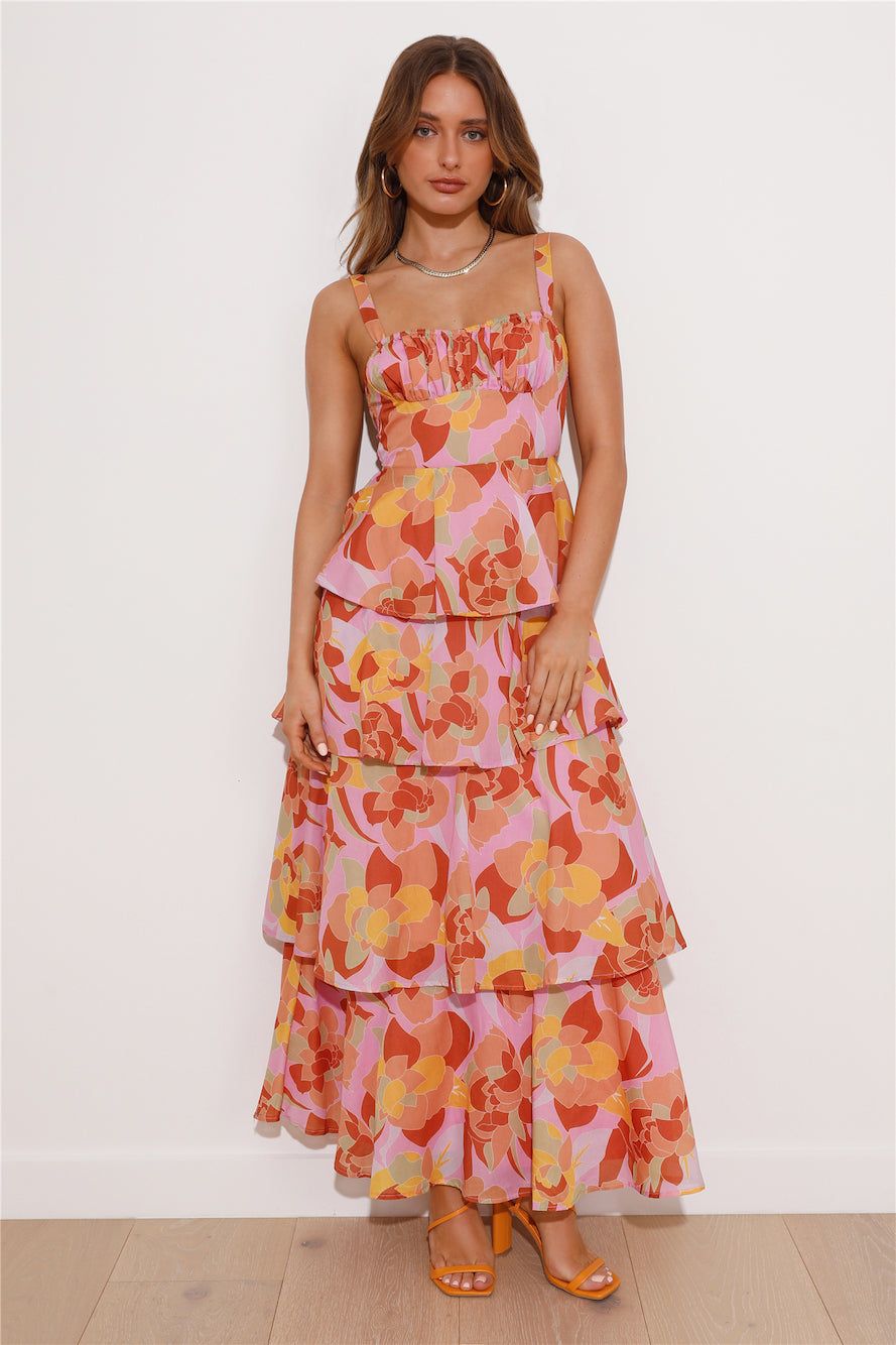 She Found Love Maxi Dress Pink sold by Hello Molly