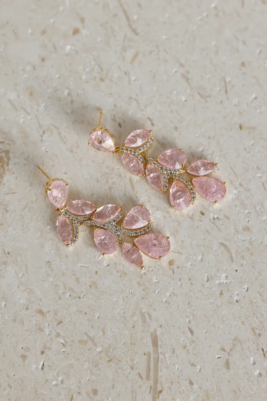 18k Gold Plated Petals On Petals Earrings Gold sold by Hello Molly product image thumbnail 2