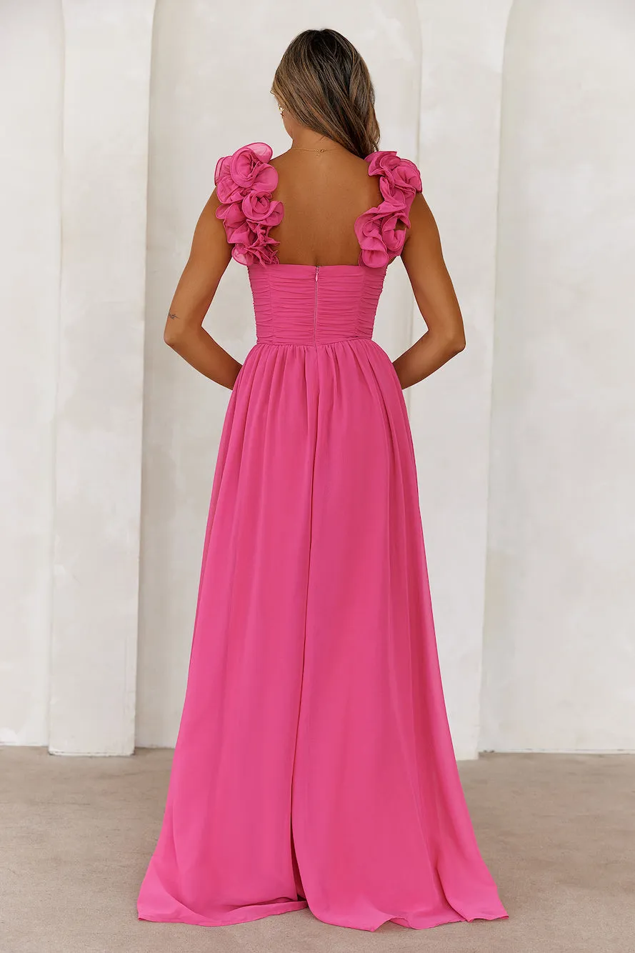 DEAR EMILIA Finest Couture Maxi Dress Pink sold by Hello Molly product image thumbnail 5